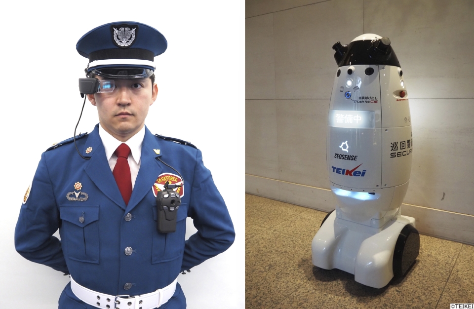 HMDと警備ロボットSQ-2が産経ニュースに取り上げられました